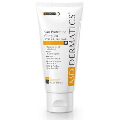 Kem chống nắng da khô MD Dermatics Sun Protection Complex SPF40 – 90ml