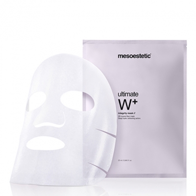 Mặt nạ dưỡng trắng da Mesoestetic Ultimate W+ Integrity Mask 10 miếng x25gr